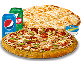 Pizza and Fingers Combo image